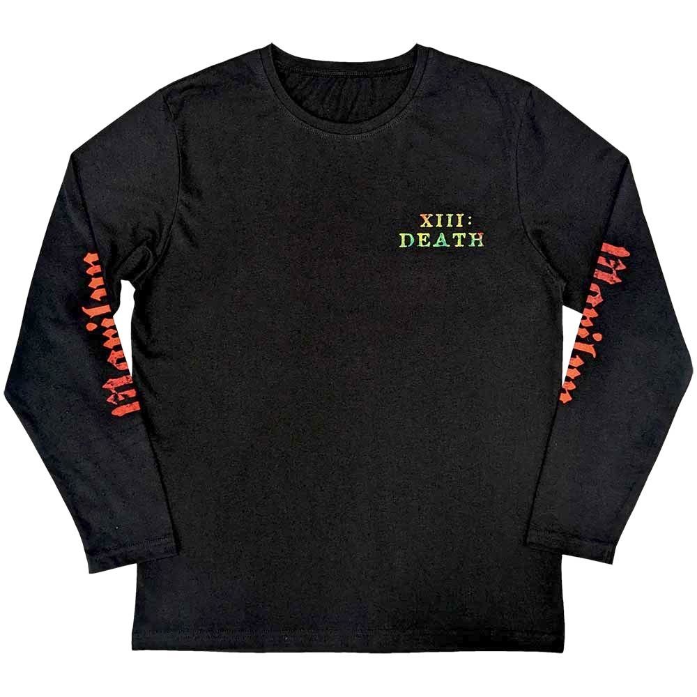 Marilyn Manson - Death Longsleeve shirt - Zwart